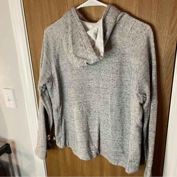 Adidas Gray Heather Gray Hoodie Size Medium - Picture 7 of 8